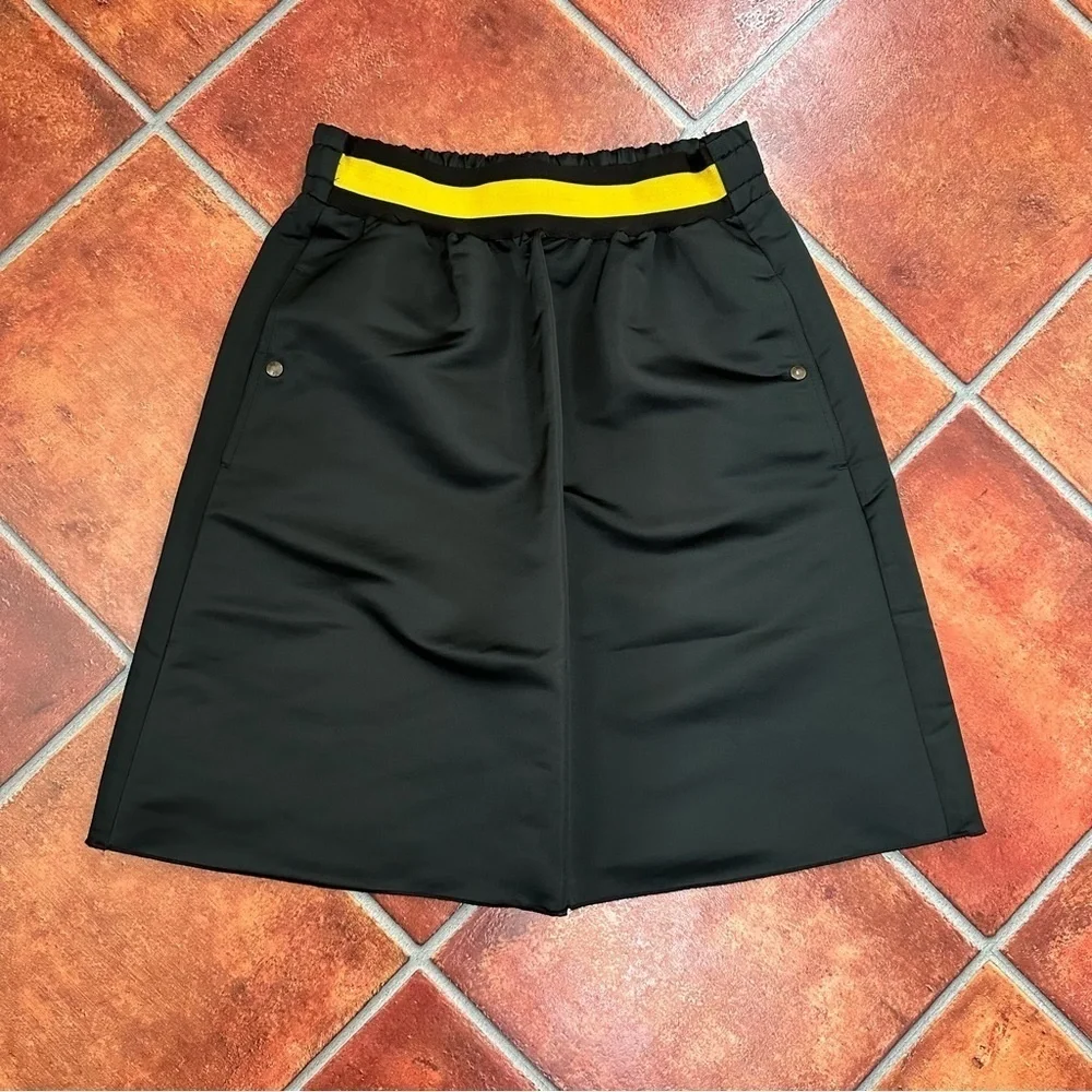 Tomas Maier Stripe Accent Skirt
